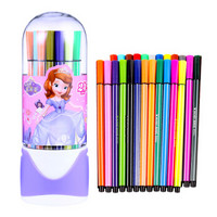 迪士尼 （Disney）24色水彩笔/儿童彩色笔/画笔套装 紫色DM20584S
