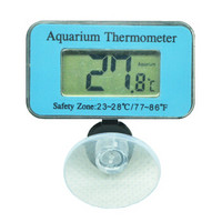 汉洋 HANYANG 无线电子温度计鱼缸水族箱吸附式数显水温计感应测温计室温计