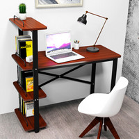 酷林（KULIN）电脑桌 书桌书架组合简约台式家用办公桌 学生学习桌写字台