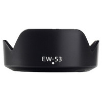 Earlymen 早行客 佳能EW-53遮光罩 卡扣式 可反扣 適用于佳能微單M100 M10 M6 M5 M3等匹配的15-45mm 鏡頭