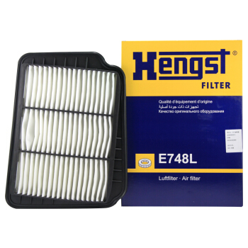 汉格斯特（Hengst）E748L（别克凯越1.6 1.8凯越HRV）空气滤清器 空气滤芯 空气格 风格