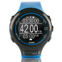宜准（EZON）心率表智能手表户外跑步心率监测男士运动手表智能手表蓝色 E1A14
