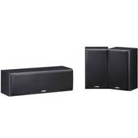 雅马哈（Yamaha）NS-P51 家庭影院音箱套装（中置+环绕）3只套装 黑色