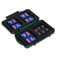 EIRMAI 锐玛 CB-101 单反相机存储卡盒 SD CF MSD TF卡盒 收纳盒 绿色