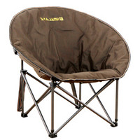 喜马拉雅户外折叠椅子 便携 家用户外椅子 折叠 便携折叠椅休闲椅 咖啡色HF9524
