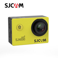 SJCAM SJ4000 WIFI （黄色） 运动相机 1080P高清户外骑行航拍防水DV山狗摄像机