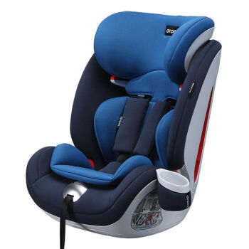 Drom儿童汽车安全座椅 宝宝安全座椅 双鱼座 9个月-12岁3C认证柏林蓝