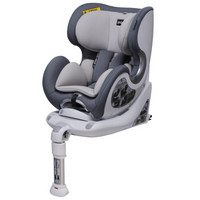 Drom 儿童汽车安全座椅 宝宝安全座椅 海豚座 0-4岁正反向安装ISOFIX 3C认证  银月灰