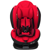 惠尔顿（Welldon）皇家宝3 汽车儿童安全座椅ISOFIX正反向安装 3C认证 0-4-6岁 宝石红