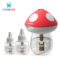 新妙（Xinmiao） 蚊香液 电蚊香液3瓶（90晚）+1加热器套装无香型婴儿童驱蚊液孕妇防蚊灭蚊液