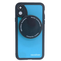 思拍乐（Ztylus） iphoneX / iphoneXS 专用 双镜头广角微距鱼眼6合1 苹果手机镜头套装 经典蓝
