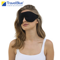 蓝旅（TRAVEL BLUE）旅行睡眠眼罩遮光轻薄透气男女柔软护眼罩