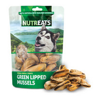 纽滋宠（NUTREATS）新西兰原装进口绿贻贝 冻干宠物零食 50g*1袋