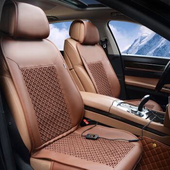 金銮殿（KING ETING）风神通风坐垫 汽车夏季冷风通风座垫 通用12V 棕色单座