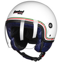 坦克（Tanked Racing）摩托车头盔头盔电动车头盔T583四季通用 循环透气舒适 XL码 白色意大利