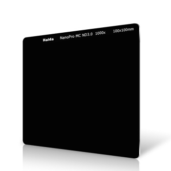 Haida NanoPro双面镀膜 减光镜滤镜ND1.8,64x ，海大滤镜 100x100mm