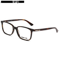 MCQ 麦昆 eyewear 男女中性款近视眼镜框 板材光学眼镜架 MQ0126O-006 哈瓦那镜框 54mm