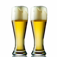 土耳其进口威森啤酒杯玻璃杯饮料杯415ML两只装42116