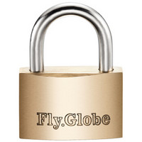 飞球（Fly.Globe）铜挂锁箱包锁宿舍门锁学生抽屉防盗柜子锁 FQ-B*50MM