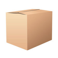 QDZX 搬家纸箱无扣手 50*40*40（1个装）纸箱子打包快递行李箱储物整理箱收纳箱收纳盒包装盒纸盒纸箱批发
