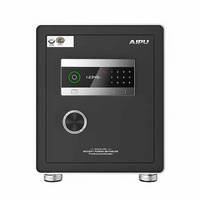 艾谱（AIPU）FDX-A/D-45LZ黑 灵智小型保险箱 指纹密码保险柜 家用 艾普床头柜式 3C认证