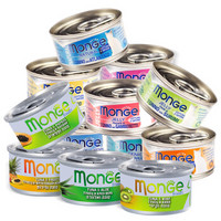 泰国进口 猫罐头 意大利Monge 混合口味 营养天然丰富 80g*12罐