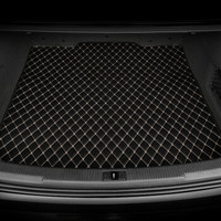 五福金牛 平面皮革汽车后备箱垫/尾垫 适用于日产奇骏14-17款 菱丰系列 炫酷黑
