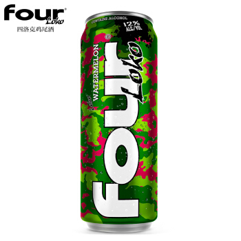 Four Loko 四洛克 预调鸡尾酒迷彩系列西瓜味695ml一罐装
