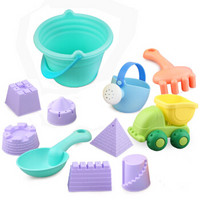 蓝色城堡（BLUE CASTLE） 沙滩玩具套装儿童宝宝洗澡戏水玩具夏日玩具玩沙子挖沙漏铲子
