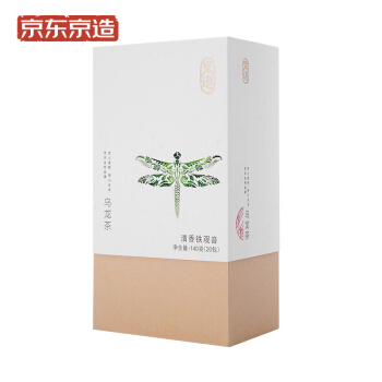 京东京造 安溪铁观音新茶叶 茶叶礼盒 乌龙茶 清香型 2018春茶 140g（20包）