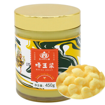 王巢 ONECO 新鲜活性蜂王浆天然油菜浆蜂皇浆 京东冷链450克