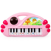 知识花园儿童玩具 男女孩玩具 宝宝音乐玩具婴幼儿电子琴 2061粉色
