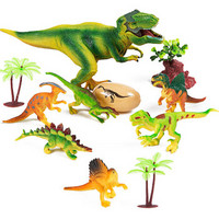 爸爸妈妈（babamama）恐龙 侏罗纪世界霸王龙 恐龙教具 儿童动物模型玩具袋装 BF6989-1