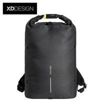 XDDESIGN 城市安全轻旅背包 运动版 旅行双肩包 大容量背包 休闲电脑包 可拆网兜 可扩展 无冕黑