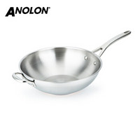 Anolon 400系列不锈钢不粘炒锅 30cm  