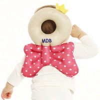 美国MDB婴儿防摔头部保护垫宝宝透气防摔枕儿童学步走路护头枕 粉色小天使