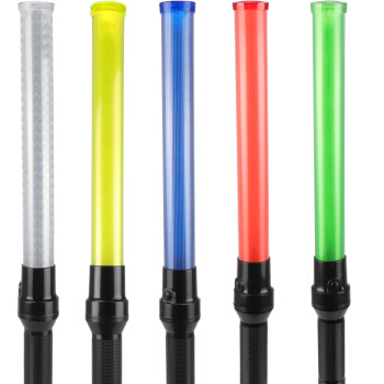 金枪鱼 多功能白色电池款指挥棒交通道路安全疏导指挥棒演唱会闪光荧光棒警示棒道路警示