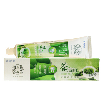 美加净 maxam上海 茶清新 牙膏 170克