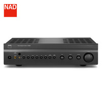 NAD C326BEE 音箱 音响 2.0声道高保真 HIFI发烧级纯功放机 大功率放大器 （黑色）