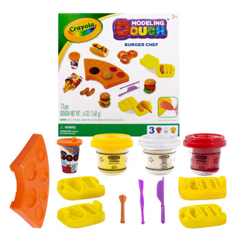 绘儿乐（Crayola）魔法汉堡店套装 手工彩泥 橡皮泥套装 A1-1014