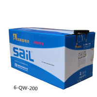 风帆（sail）免维护电瓶  蓄电池 6-QW-200    200AH  1块