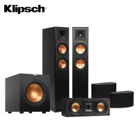 杰士（Klipsch）RP-250F+R-14S+R-25C+R-10SW 音响 音箱 5.1高保真家庭影院套装（黑色）