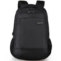 汉客（HANKE）H6007 黑色18英寸加大版三层商务电脑包防泼水双肩包男休闲背包