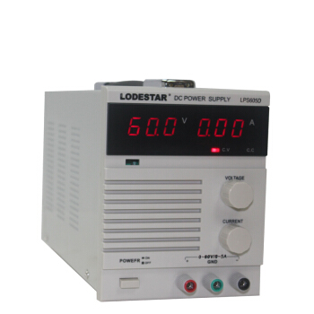 乐达（LODESTAR）LPS605D 高精度直流稳压电源工业级数显直流电源双数位220V 5A 60V