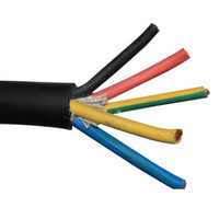 瑞宏 ruihong 电线电缆YC3×2.5+2  橡套防水钢芯 100米