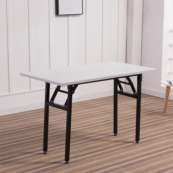 佐盛折叠桌子长条桌培训桌简易桌课桌电脑桌学习桌子单层1600*600*750