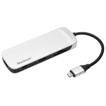 金士顿（Kingston）USB Type-C 充电器 4K HDMI输出 读卡器 7接口多功能集线器（Nucleum）