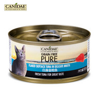 美国进口 卡比 Canidae 宠物罐头 猫粮 天然无谷 白身金枪鱼 猫罐头 70g