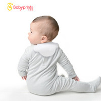 Babyprints宝宝吸汗巾 儿童一次性垫背巾 纯棉夏季薄款 中号 10条装