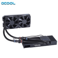 阿尔法酷(ALPHACOOL)北极狼GPU显卡一体式水冷散热器套装公版240RX Vega M01